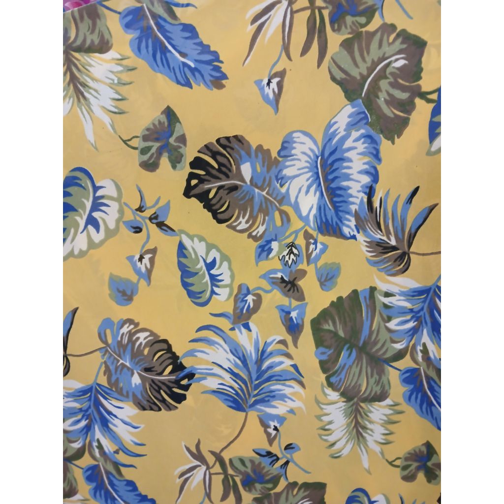 Kain/Bahan ceruty babydoll motif bunga//Kain ceruty motif meteran//Bahan ceruty motif premium