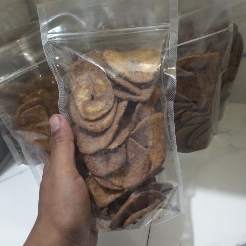 

KRIPIK PISANG COKLAT