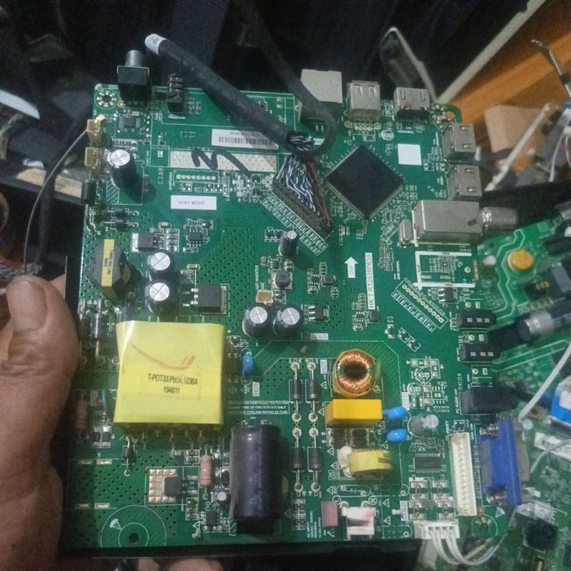 MB maderboard modul mainboard maderboard mesin tv led AKARI  LE-43-50D99SBS SMART DIGITAL