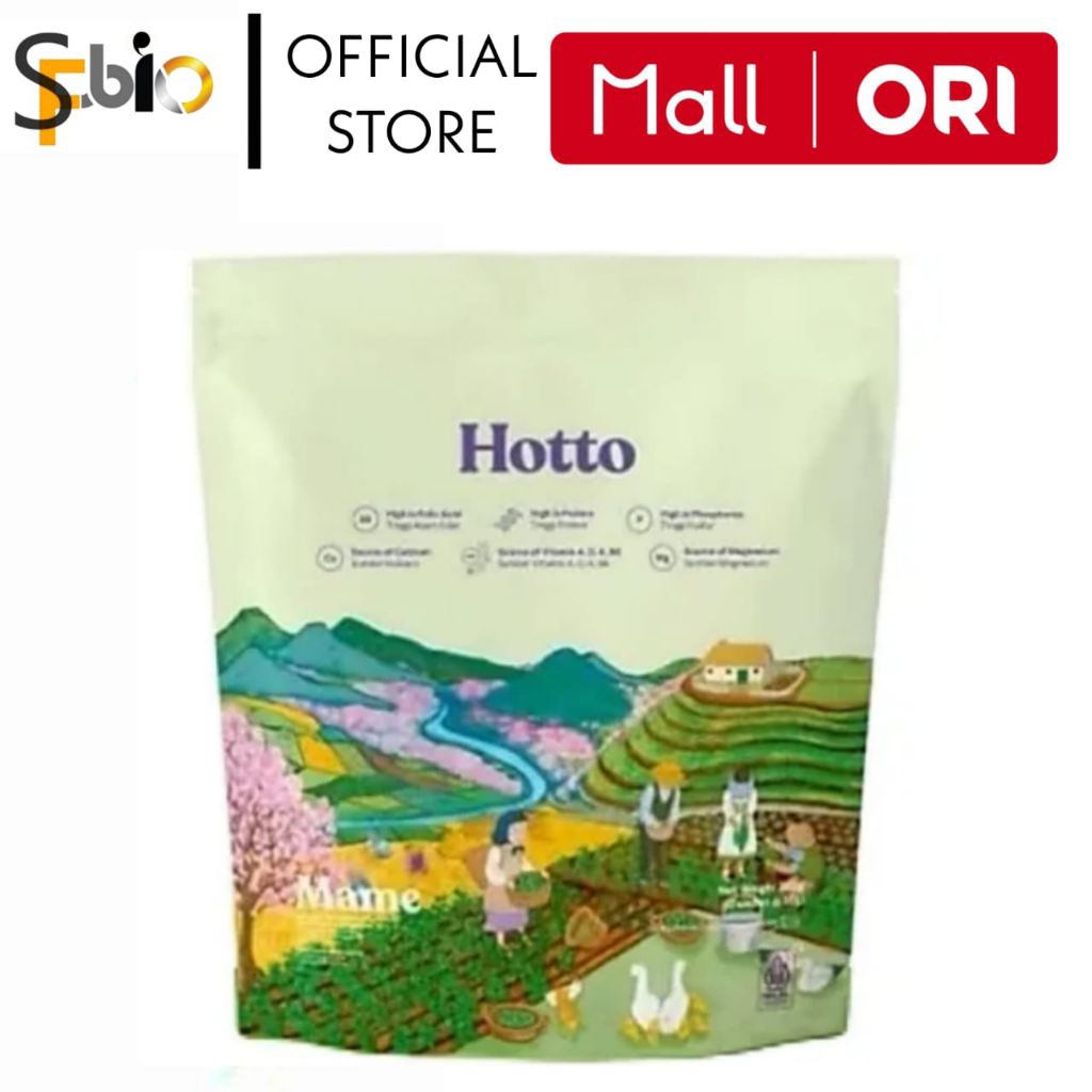

Hotto Mame 1 pouch 12 sachets Protein Multigrain with Edamame