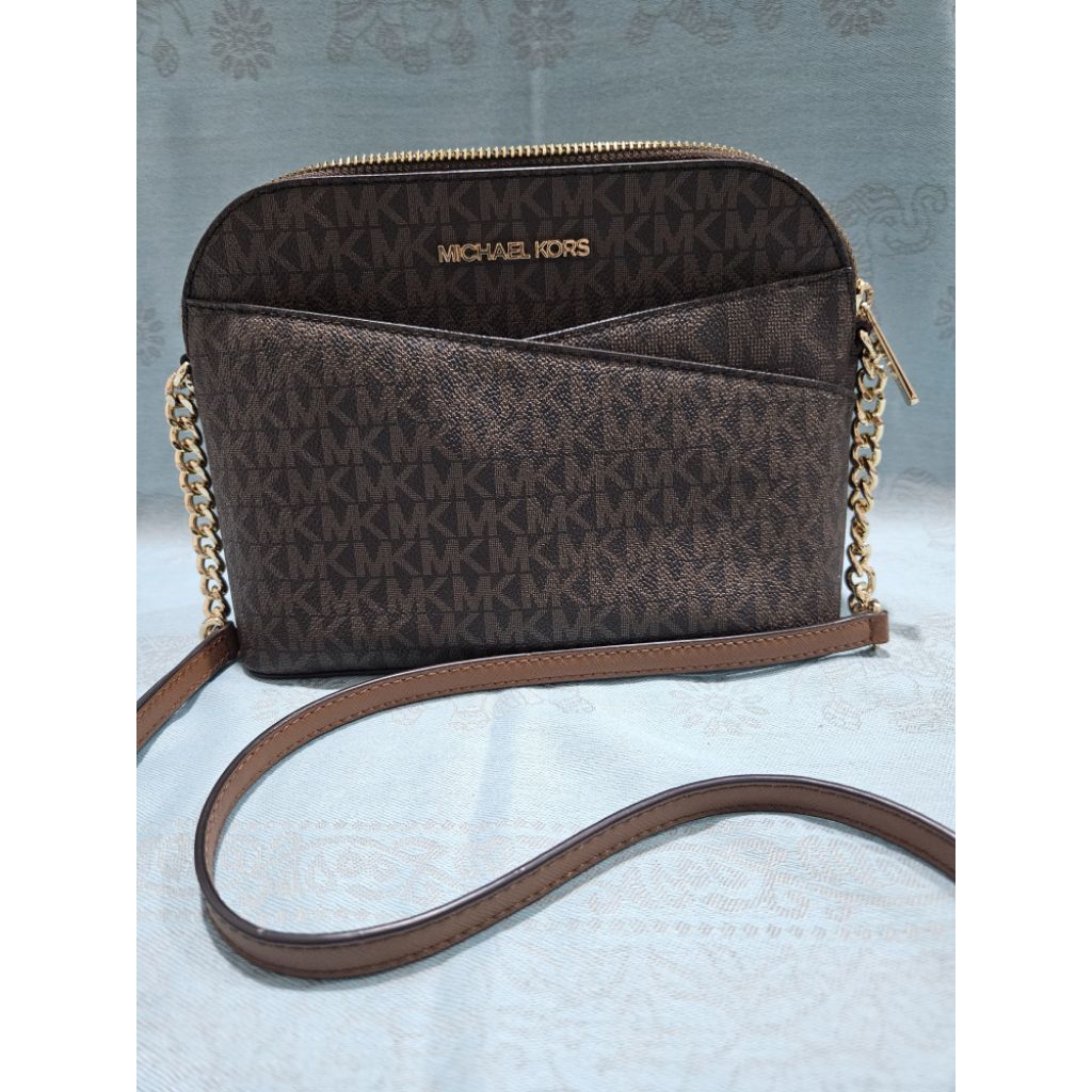 Michael Kors Jet Set Dome Crossbody - Preloved