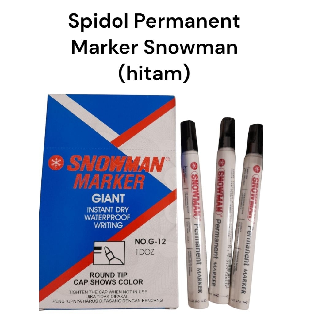 

Spidol Permanent Marker Snowman