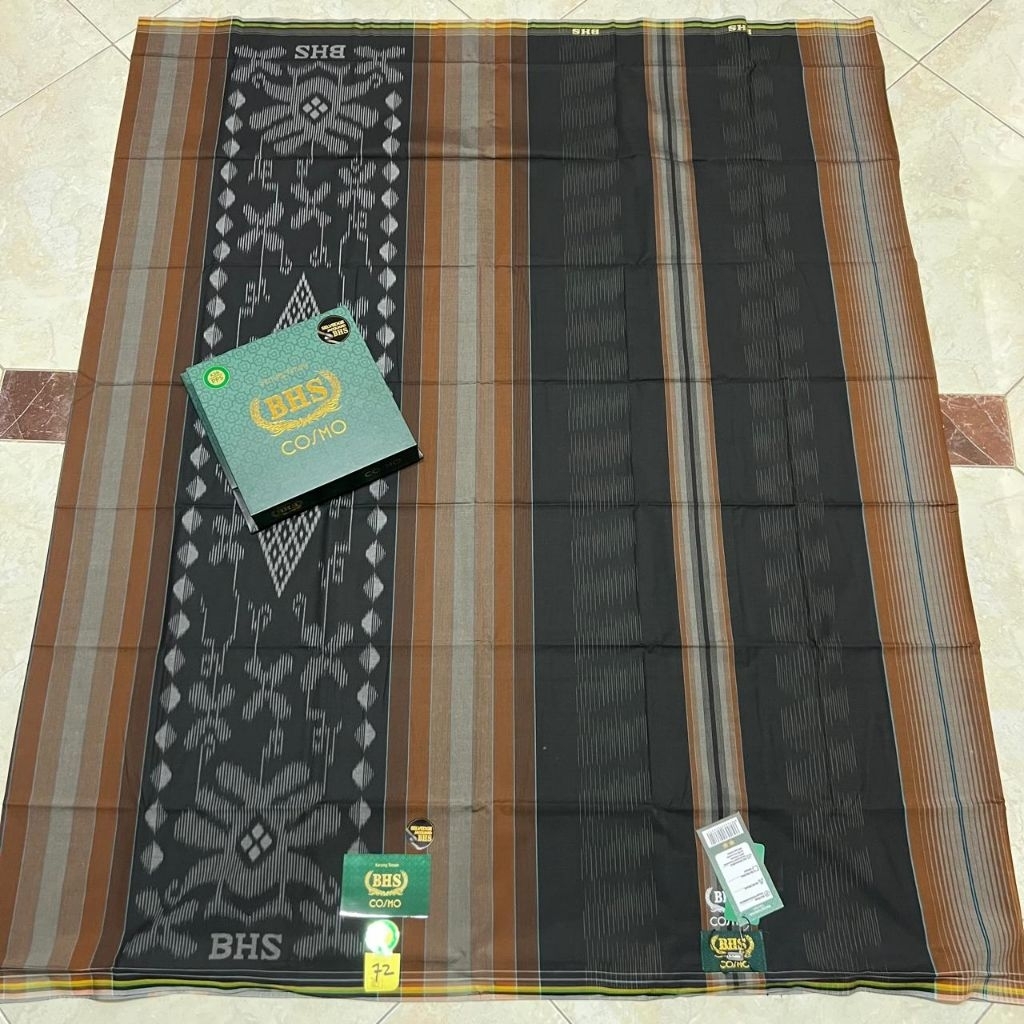 Sarung BHS COSMO Mercerized Motif PPE PPN PPB PPD PPC DLL GOLD