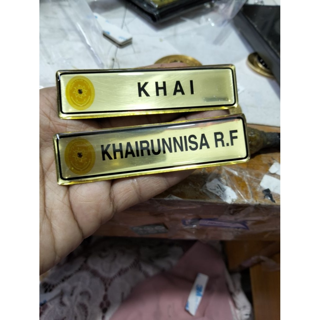 

Papan Nama Kuningan Logo Mahkamah Agung RI (Magnet)