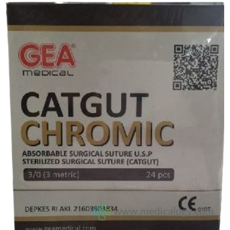 CATGUT CHROMIC 3/0 + JARUM