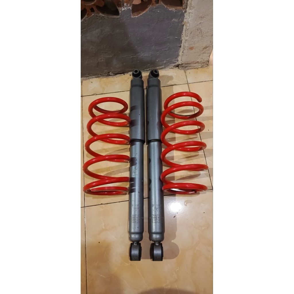 Paket lengkap Shockbreaker & Per KYB untuk Calya / Sigra