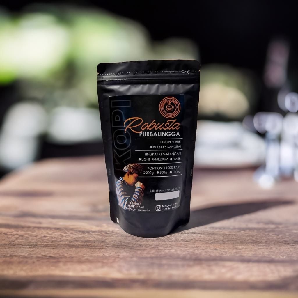 

Kopi Bubuk Robusta 200gr - Aroma Kuat & Rasa Bold | Fresh Roast Harian | Cocok Manual Brew / Tubruk