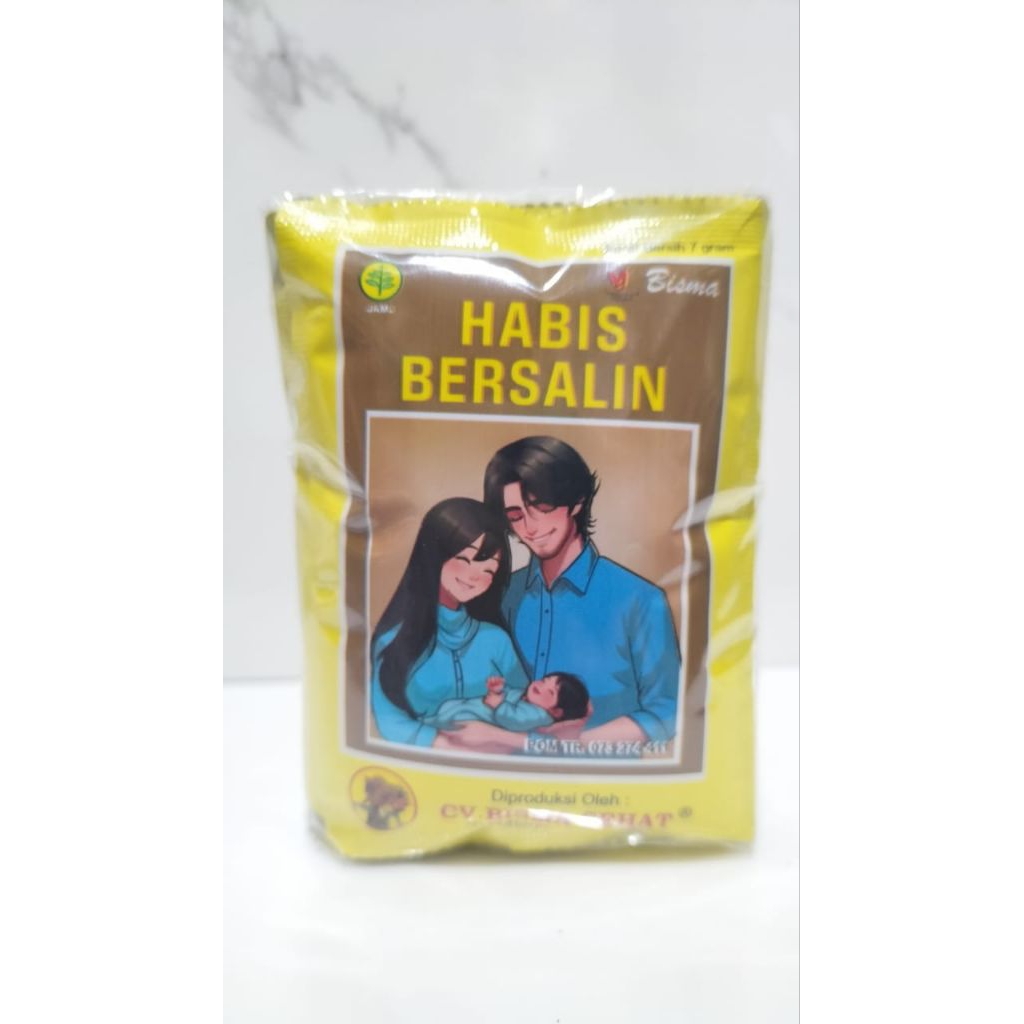 

Jamu Habis Bersalin - Bisma Sehat kemasan pack isi 10 sachet