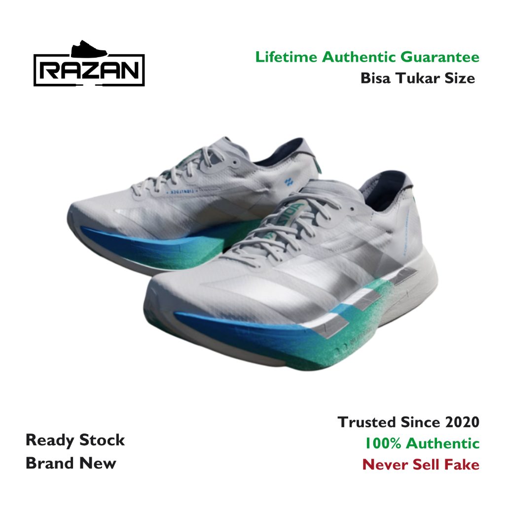 Adidas Adizero Adios 4 Crystal White (W) 100% Authentic Original