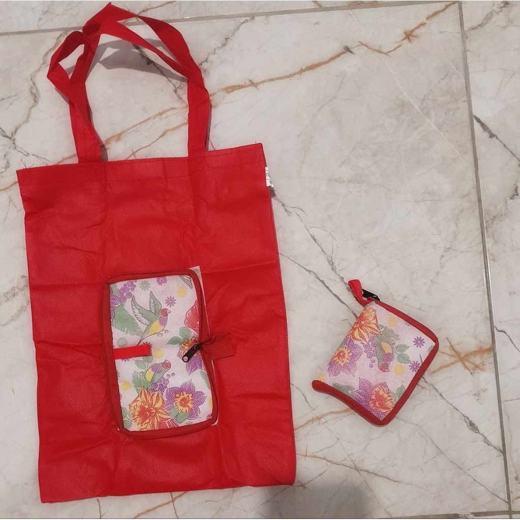 

Tote bag lipat spundbond bungkus kado