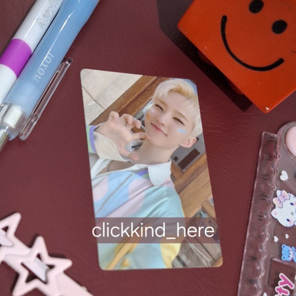 PHOTOCARD SEVENTEEN | Hoshi Face The Sun - Weverse Ver.