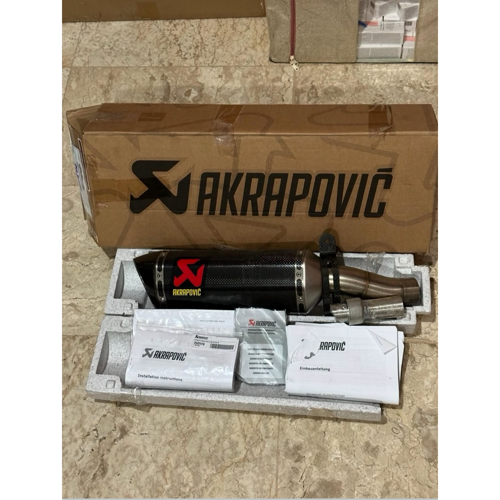 akrapovic zx6r 2019-2025