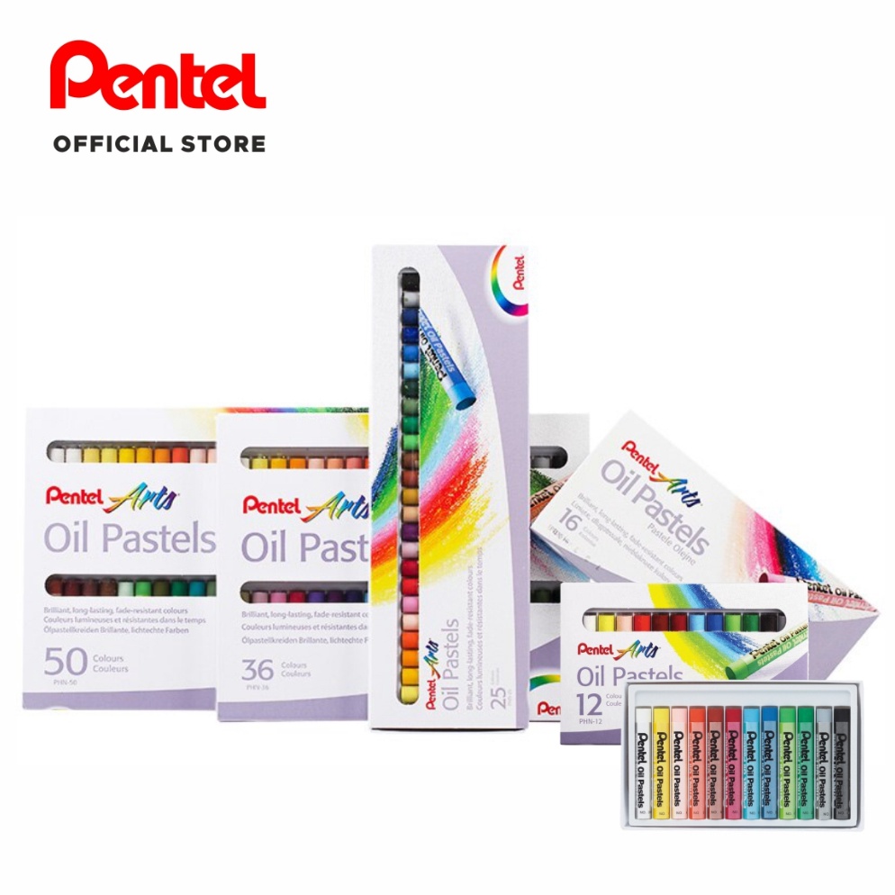 

KODE D37I Pentel Krayon Oil Pastels Regular Stick PHN 5