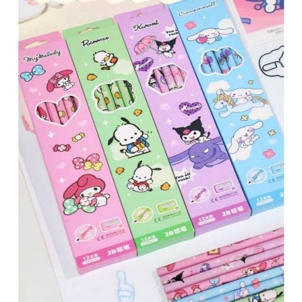 

pensil 2B sanrio