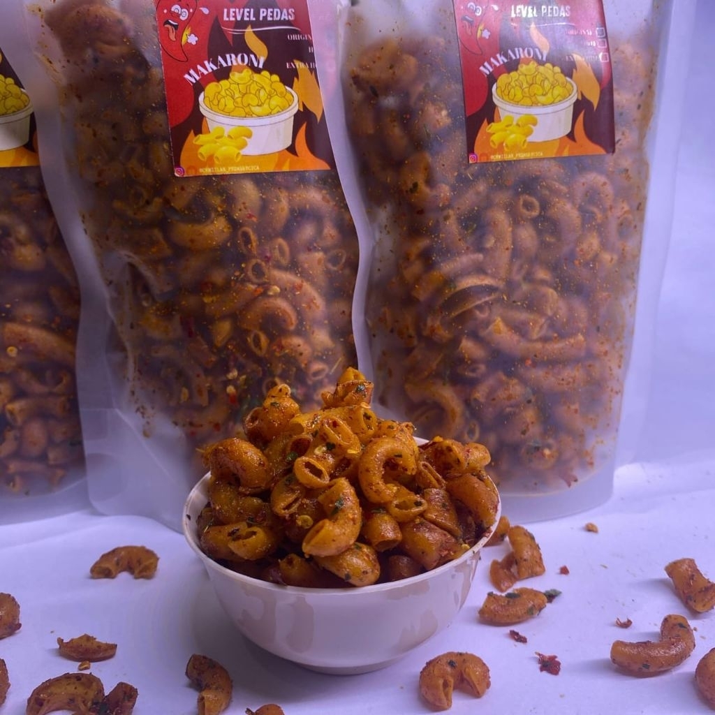 

MAKARONI PEDAS SEHAH! Asin,Gurih,Pedas yang bikin nagih!