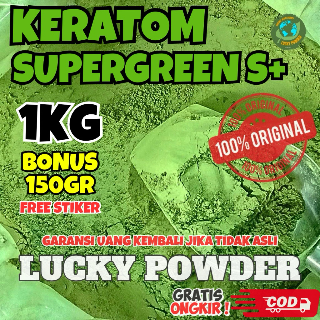 

Bubuk Herballl stamina khas LUCKY POWDER