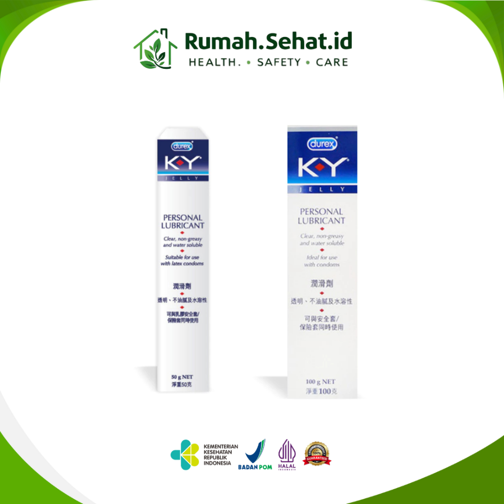 Durex KY Jelly Personal Lubricant - 50 & 100 gr