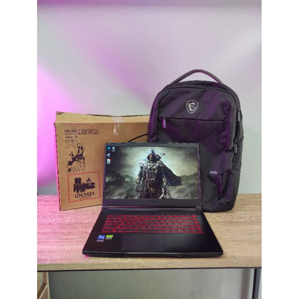 MSI Thin GF63 12VE - Intel Core i5 12450H - Nvidia RTX 4050 - 6GB - RAM 16GB / 512GB