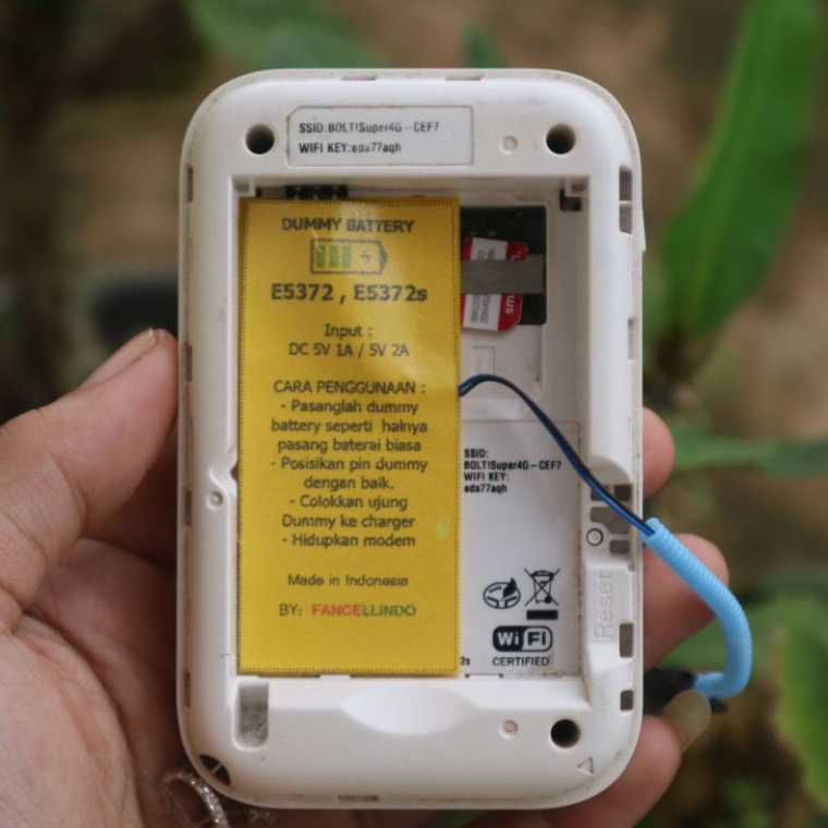 KODE W22Z DUMMY BATERAI e5372  e5372s E5377 E5372 E5373 E533 E5336