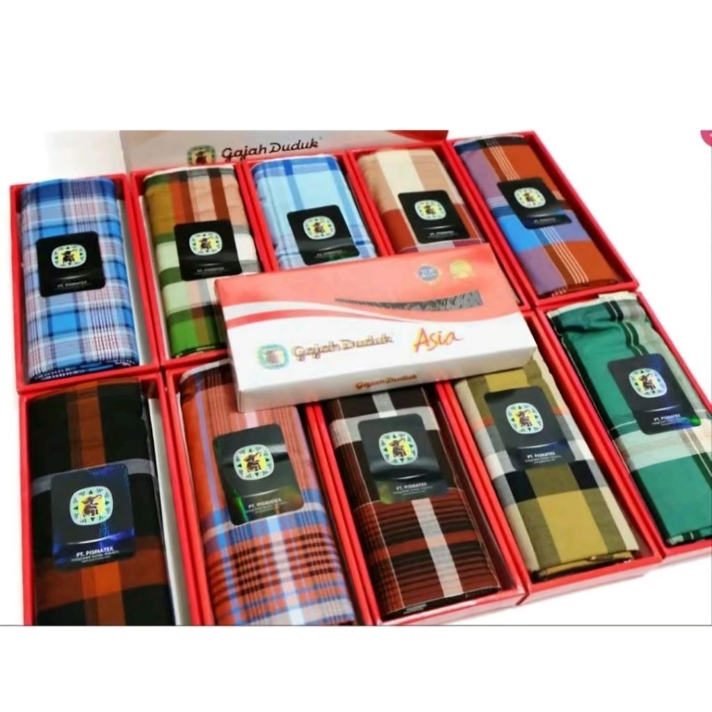 sarung gajah duduk asia original 100% asli