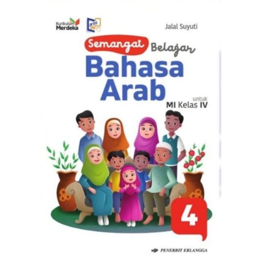 bahasa Arab MI kelas 4 Erlangga