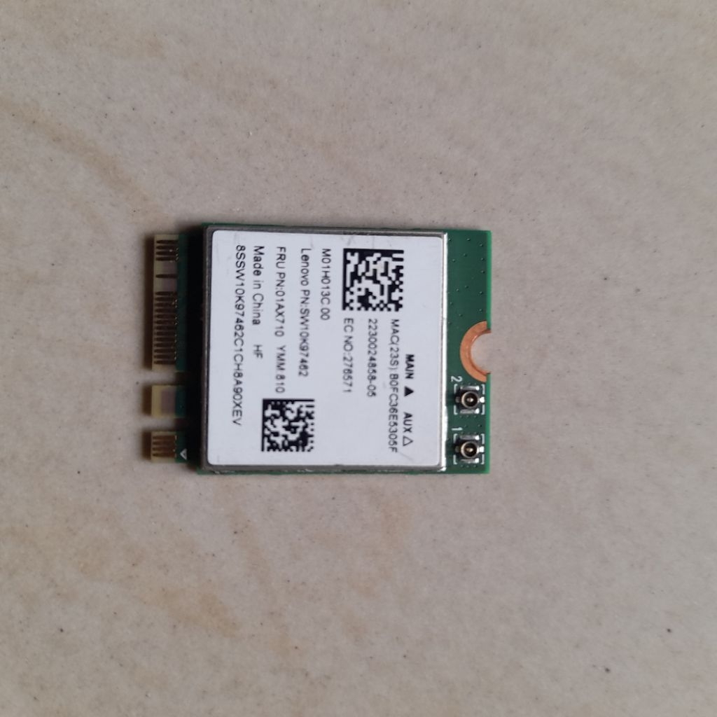 Wifi Card bawaan Laptop Lenovo Ideapad 320
