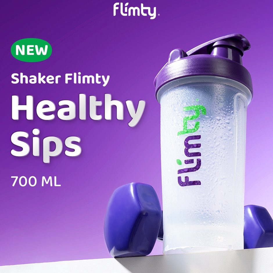 KODE G2H Shaker Healthy Sips by Flimty 7 ml  Botol Minum BPA FREE