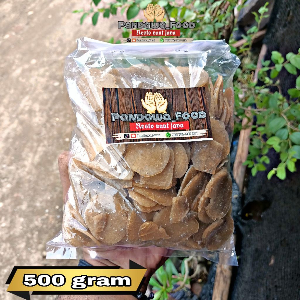 

Kerupuk Pati Kerupuk Mentah Kerecek Murah Original 500 gr Asli Olahan Dapur Kediri