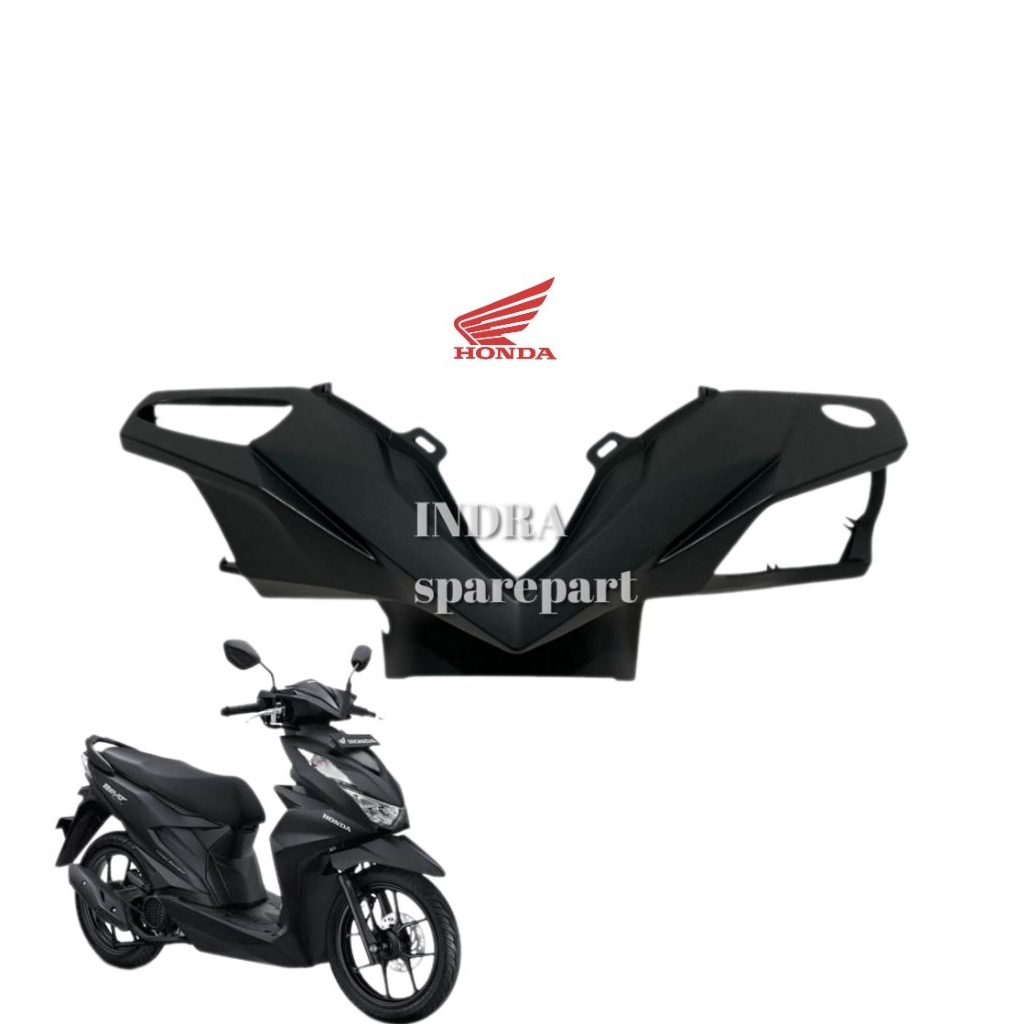 Batok Kepala Depan Honda Beat Deluxe K1A Tahun 2020 2021 2022 2023 Hitam Doff