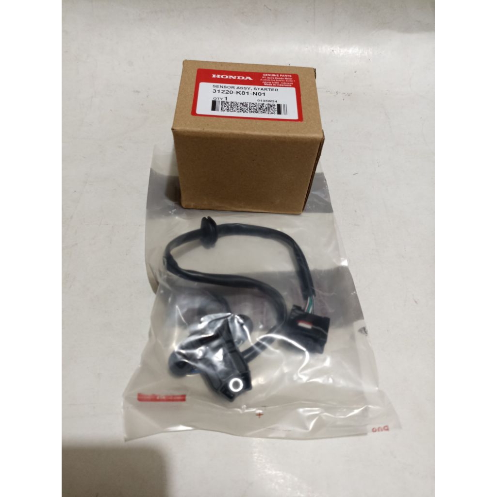 SENSOR CKP HONDA BEAT FI ESP, BEAT POP, STREET, SCOOPY FI 2015-2016 KAKI 3 K81 ORIGINAL