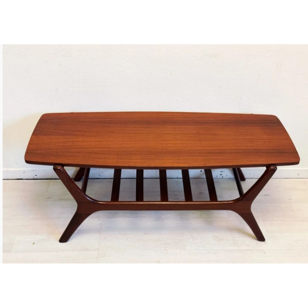 RAY Meja Minimalis Kayu Jati - Meja Tamu model terbaru unik berkualitas