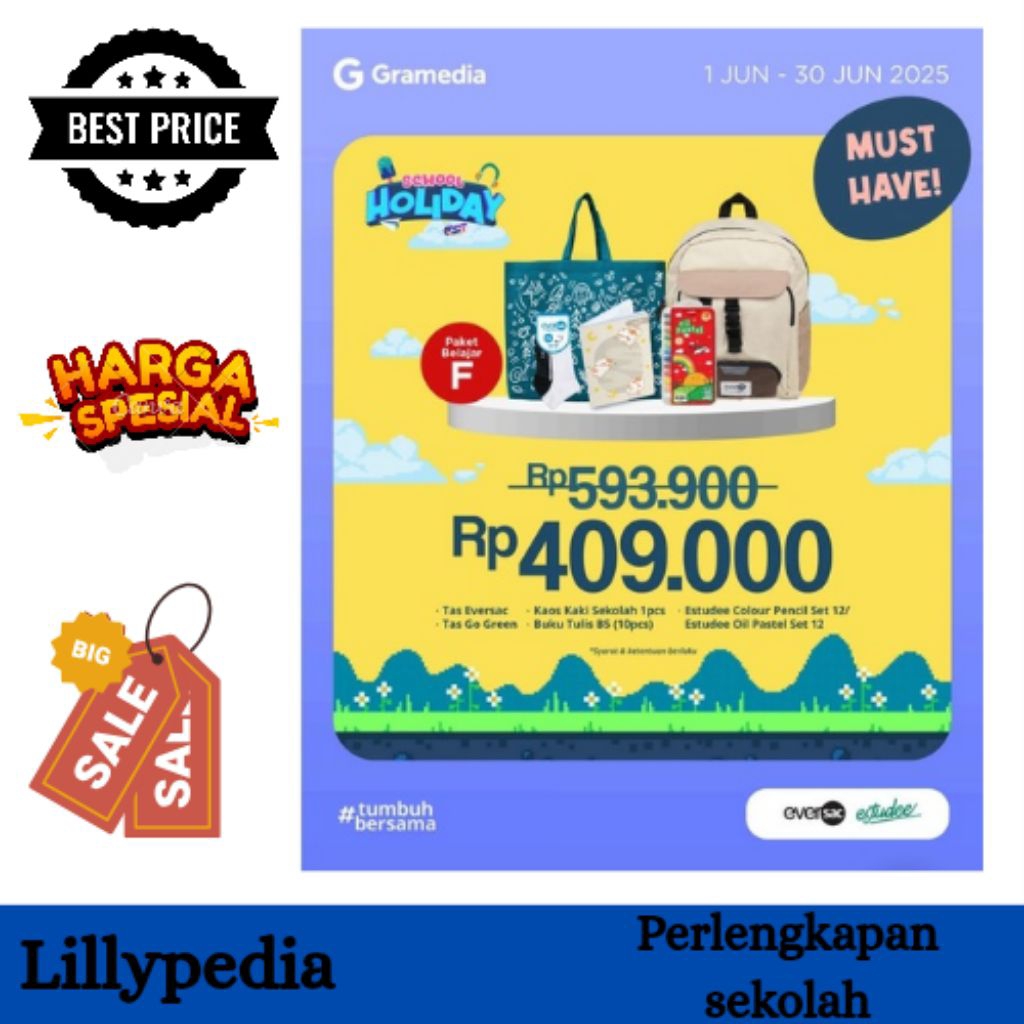 

Back To Schooll - Paket Belajar Kategori F