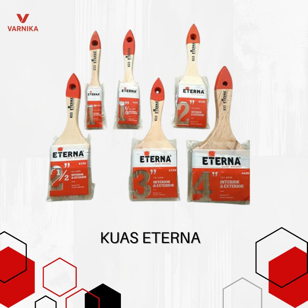 

KUAS CAT ETERNA 1",1½, 2½, 4
