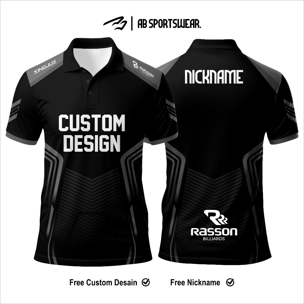 JERSEY CUSTOM BILLIARD/TEAM BILLIARD
