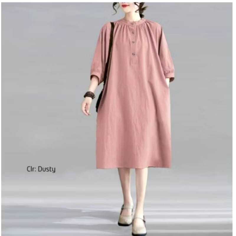 Pamela Tunik Linen Rami || Tunik Elegan ||