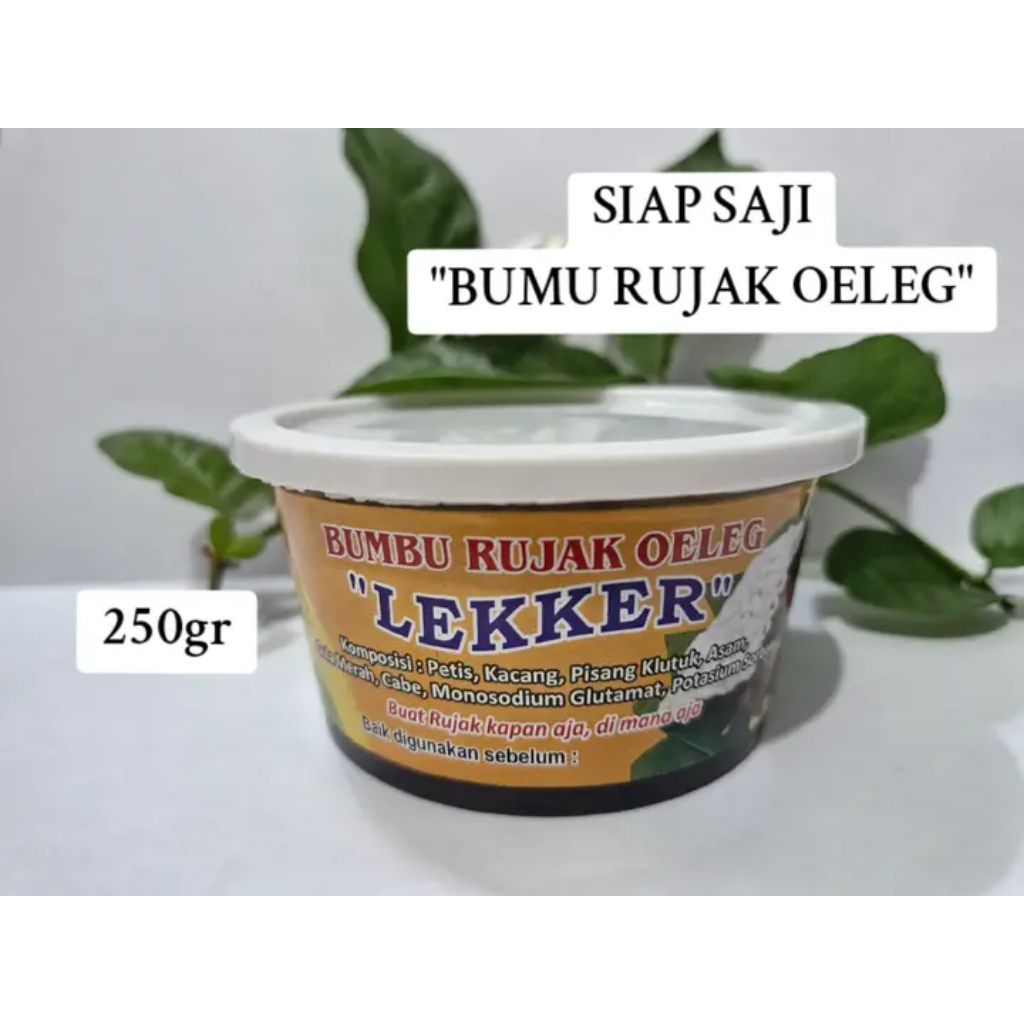 

Bumbu Rujak Oeleg "LEKKER" Moroseneng Asli Pasuruan