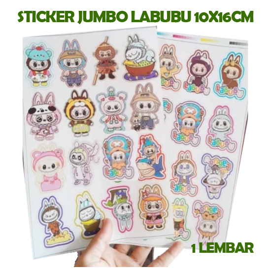 

STICKER JUMBO LABUBU 10X16CM