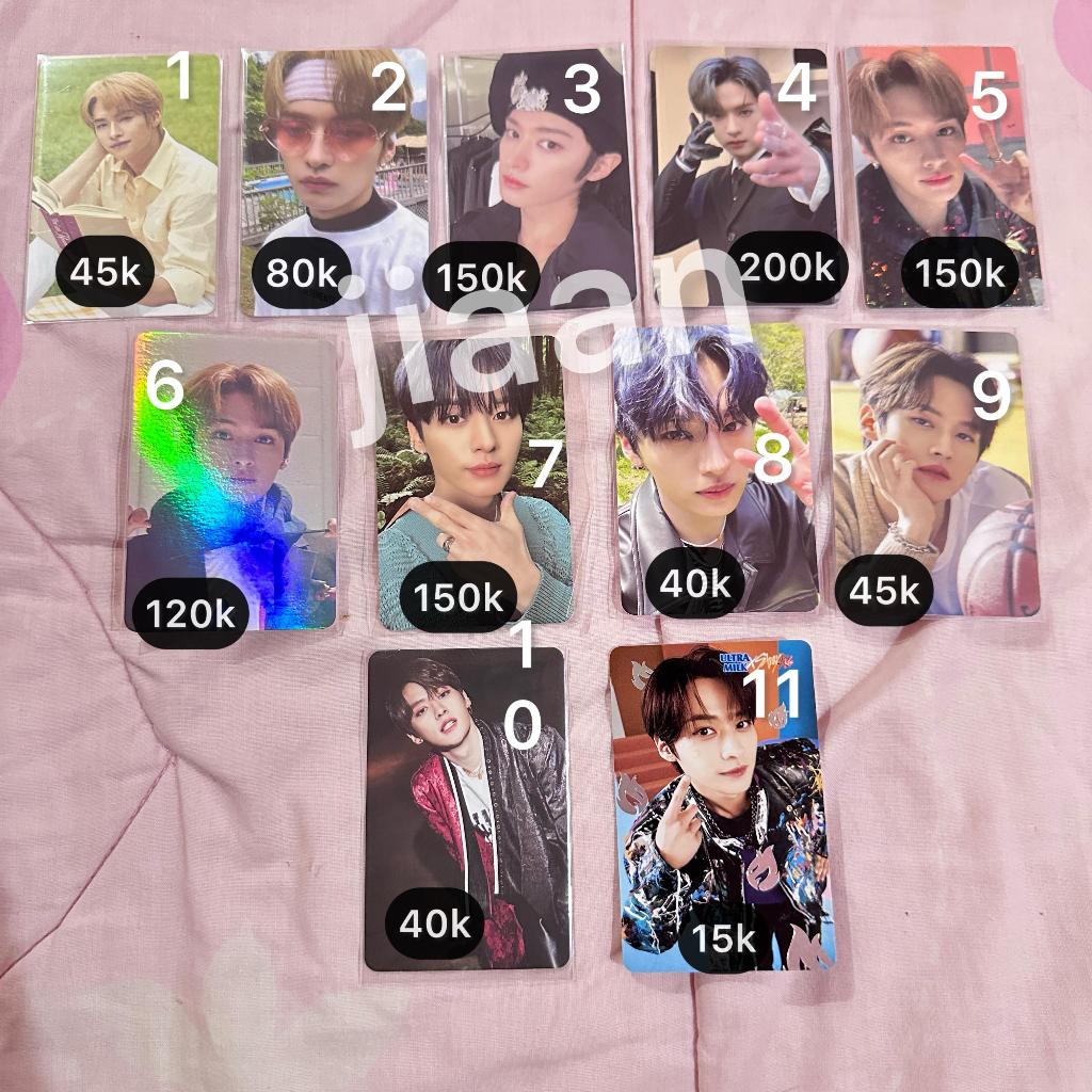 (READY) PART 2 PHOTOCARD STRAYKIDS LEEKNOW LINO BENEFIT MMT KTOWN4U SWKR SYNNARA 5STAR MAXIDENT CHRI