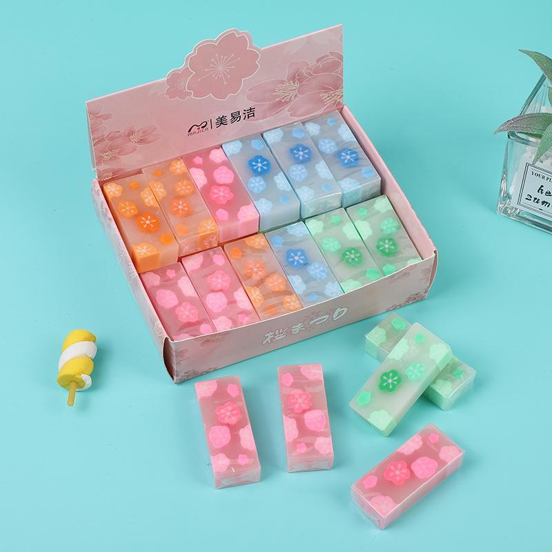 

Penghapus Pensil Karet Sekolah Motif Bunga Bahan Import Lucu Rubber Stationery 1079