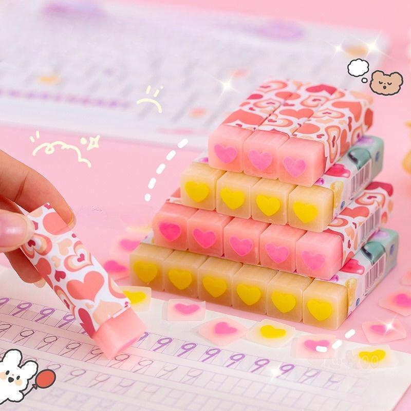 

Penghapus Pensil Karet Sekolah Motif Love Bahan Import Lucu Import COD Rubber Stationery 1080