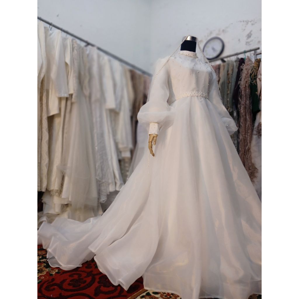 wedding dress wedding dress muslimah wedding dress simple wedding dress mewah baju akad baju pengant