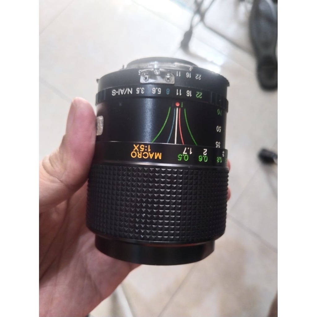 lensa manual samyang mc auto zoom f3.5-4.5 for nikon mount