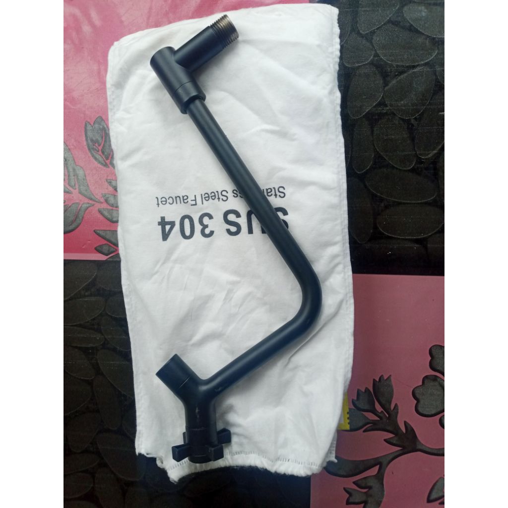 PROMO Kran Angsa Tembok Kran Neo SUS 304 Jacob/Jordan/Hitam/Normal/ ukuran 1/2" FREE 1 Seltip ONDA