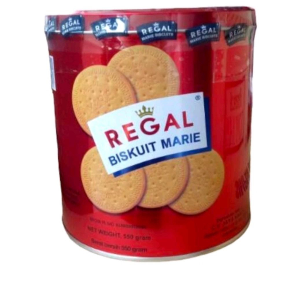 

BISKUIT MARIE REGAL KALENG 300 gr