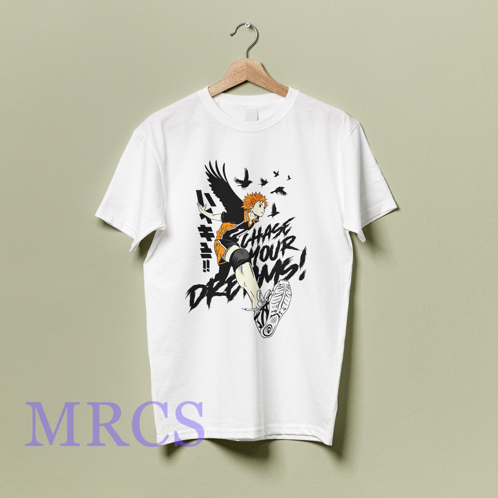 Kaos Anime Haikyuu!! Hinata Shoyo – Baju Anime Keren Unisex