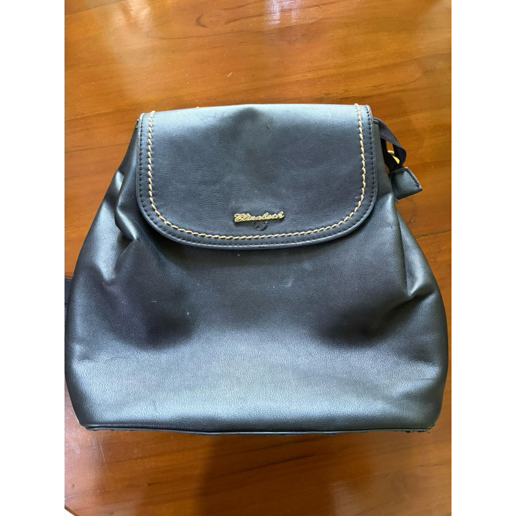 preloved tas ransel merk elizabeth