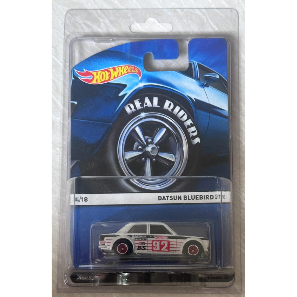 Hot Wheels Real Riders – Datsun Bluebird 510 #92 (2014 Real Riders Series)