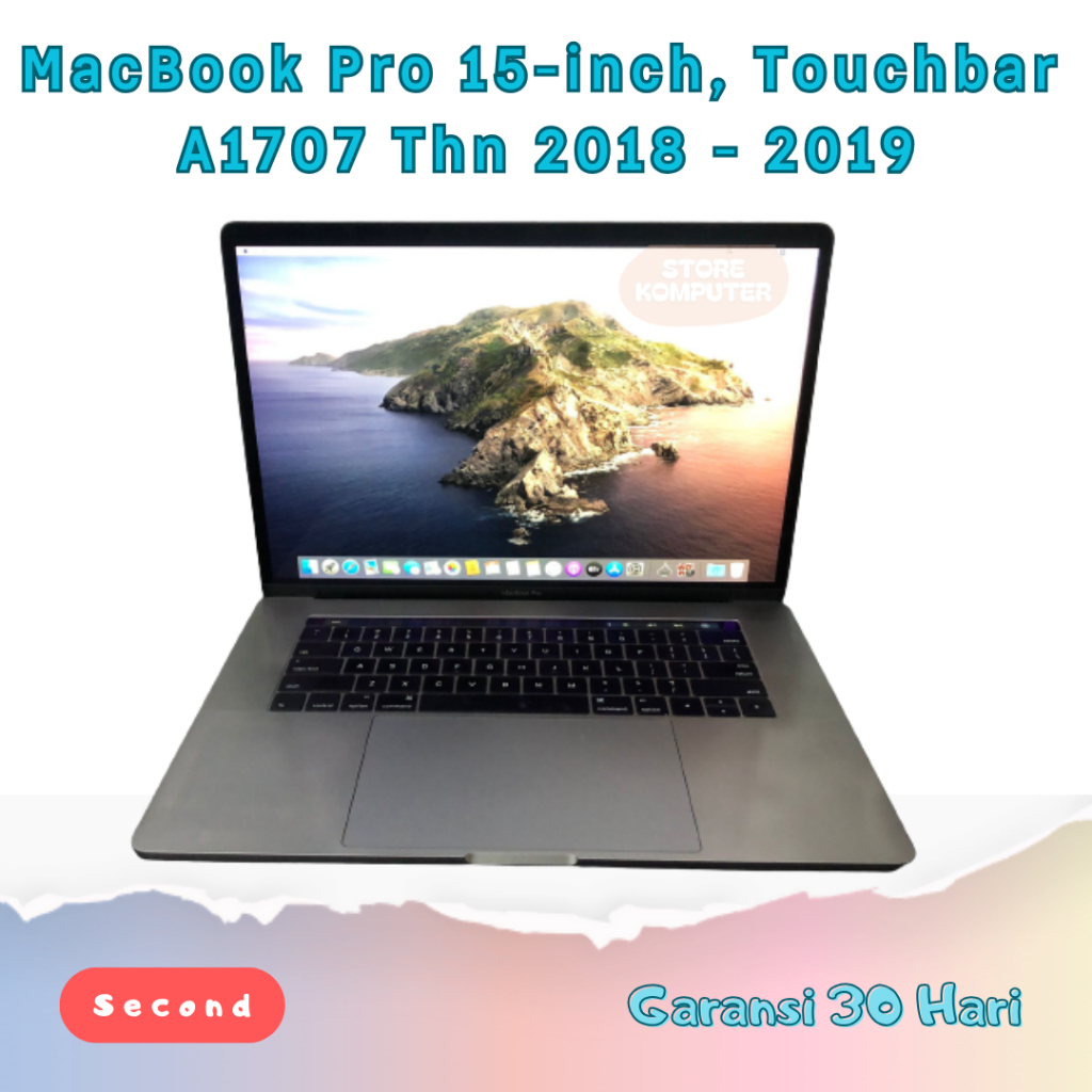 MacBook Pro Touchbar 15-Inch 2017-2018-2019