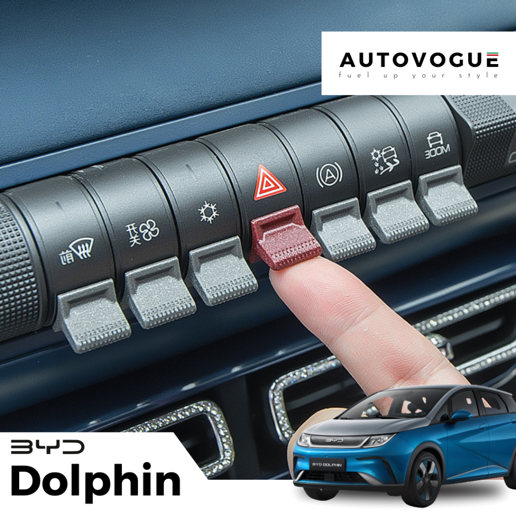 Autovogue BYD Premium Knob AC Mobil Eksternal Aksesoris BYD Dolphin dan Atto 1