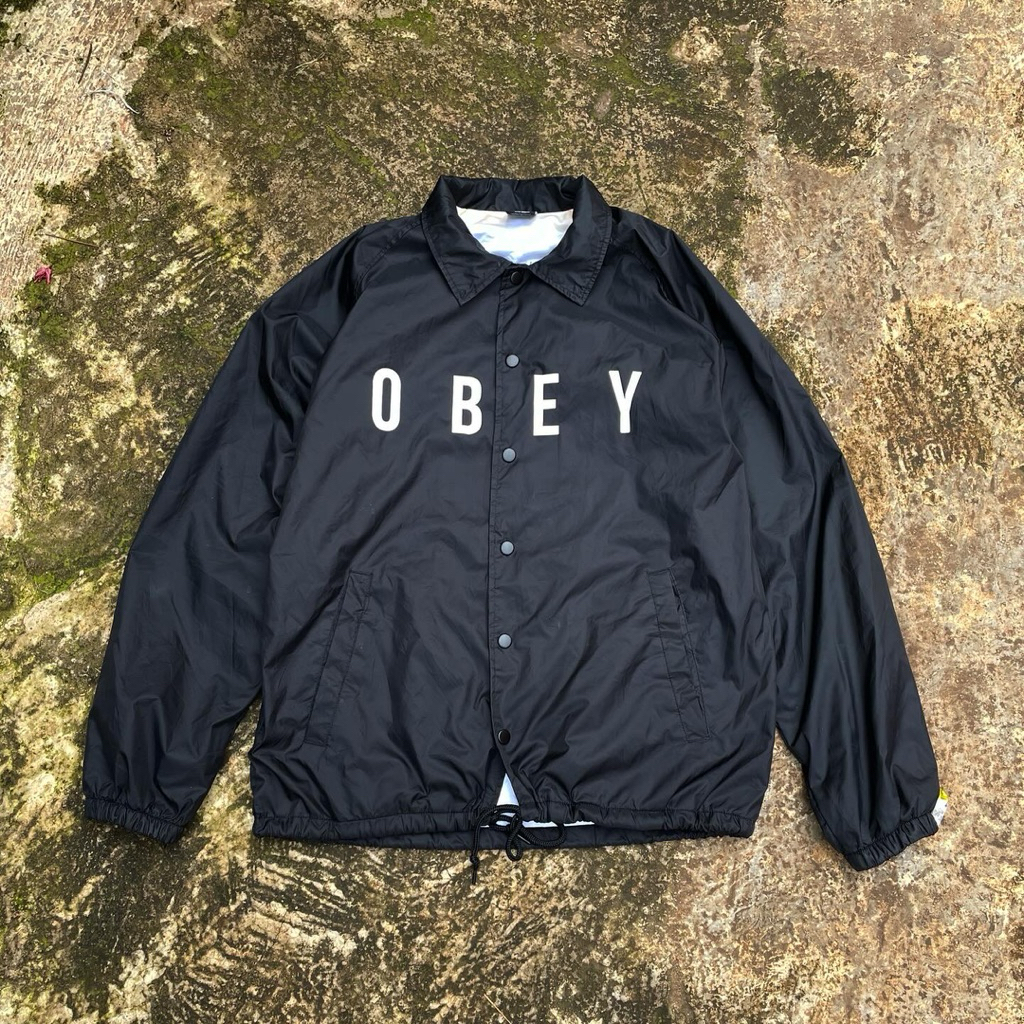 OBEY COACH JACKET